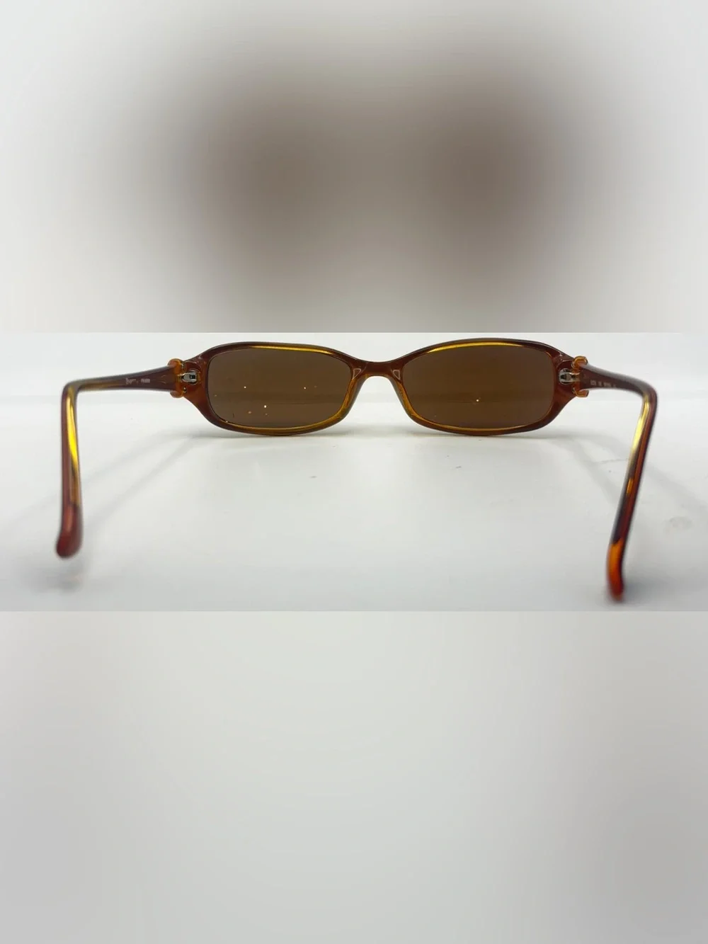 Parke PK4006 Brown Oval Sunglasses Frames Only